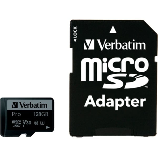 Verbatim Pro 64 GB microSDXC, Speicherkarte - Verbatim