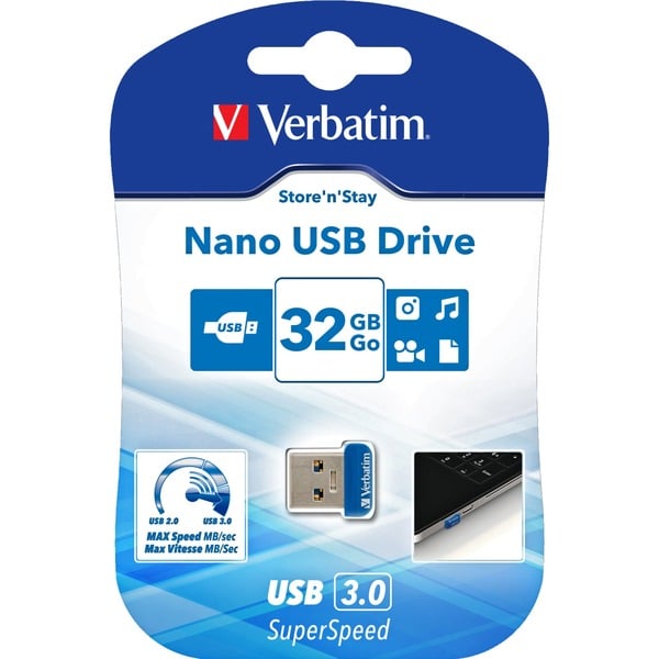 Verbatim Store 'n' Stay Nano 32 GB, USB-Stick - Verbatim - vue 5