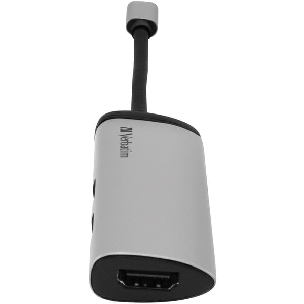 Verbatim USB 3.2 Gen 1 Multiport-Hub, USB-C Stecker > 2x USB-A + USB-C Buchse + HDMI-Buchse, USB-Hub - Verbatim - vue 4