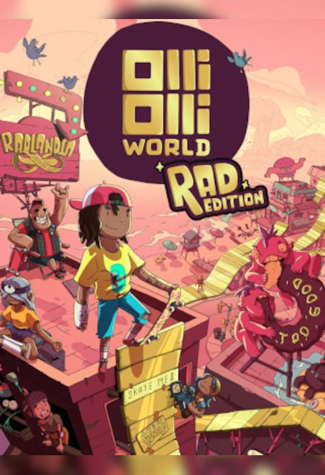 OlliOlli World | Rad Edition (PC) - Steam Key - NORTH AMERICA