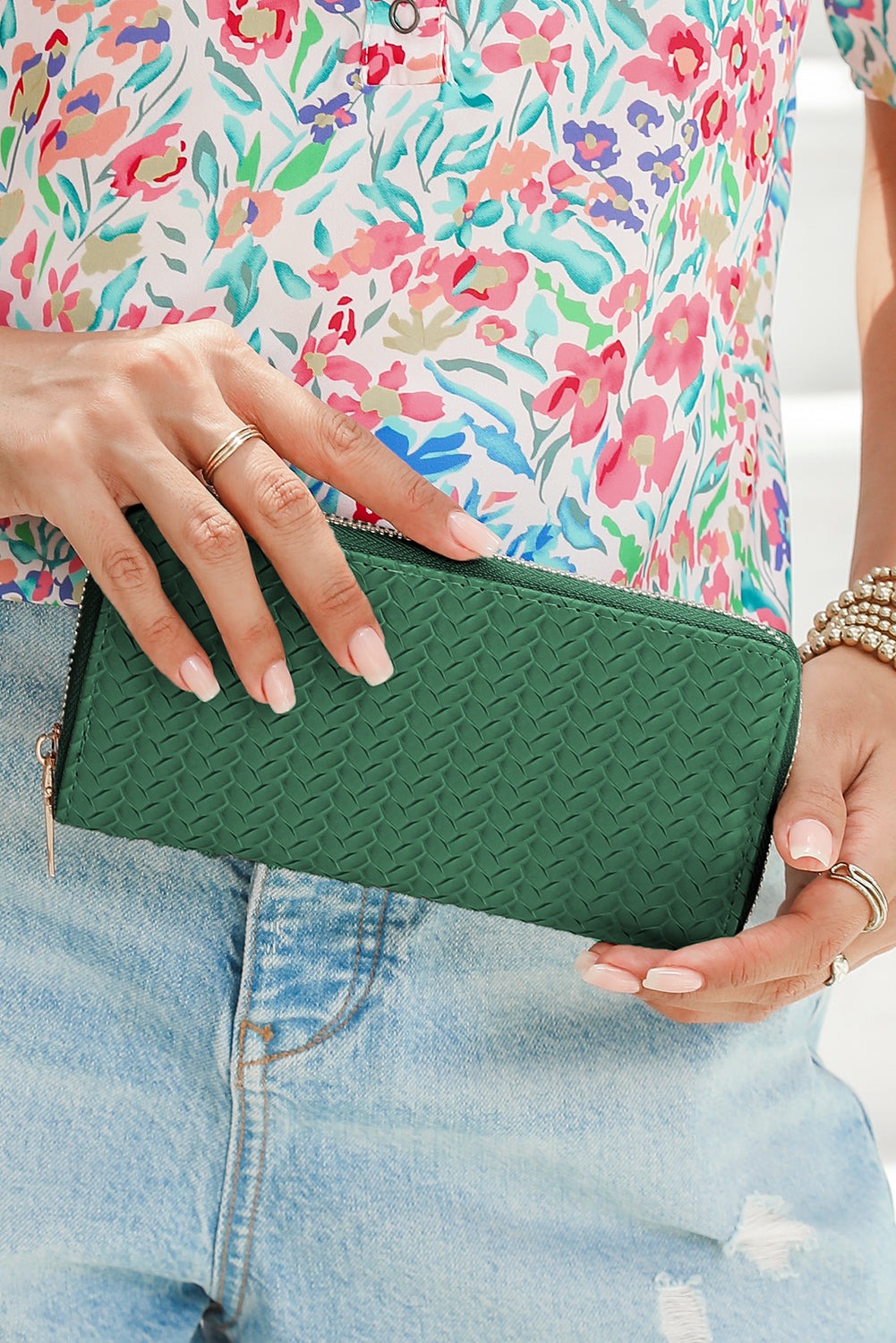 Pièce mode femme zip — vert