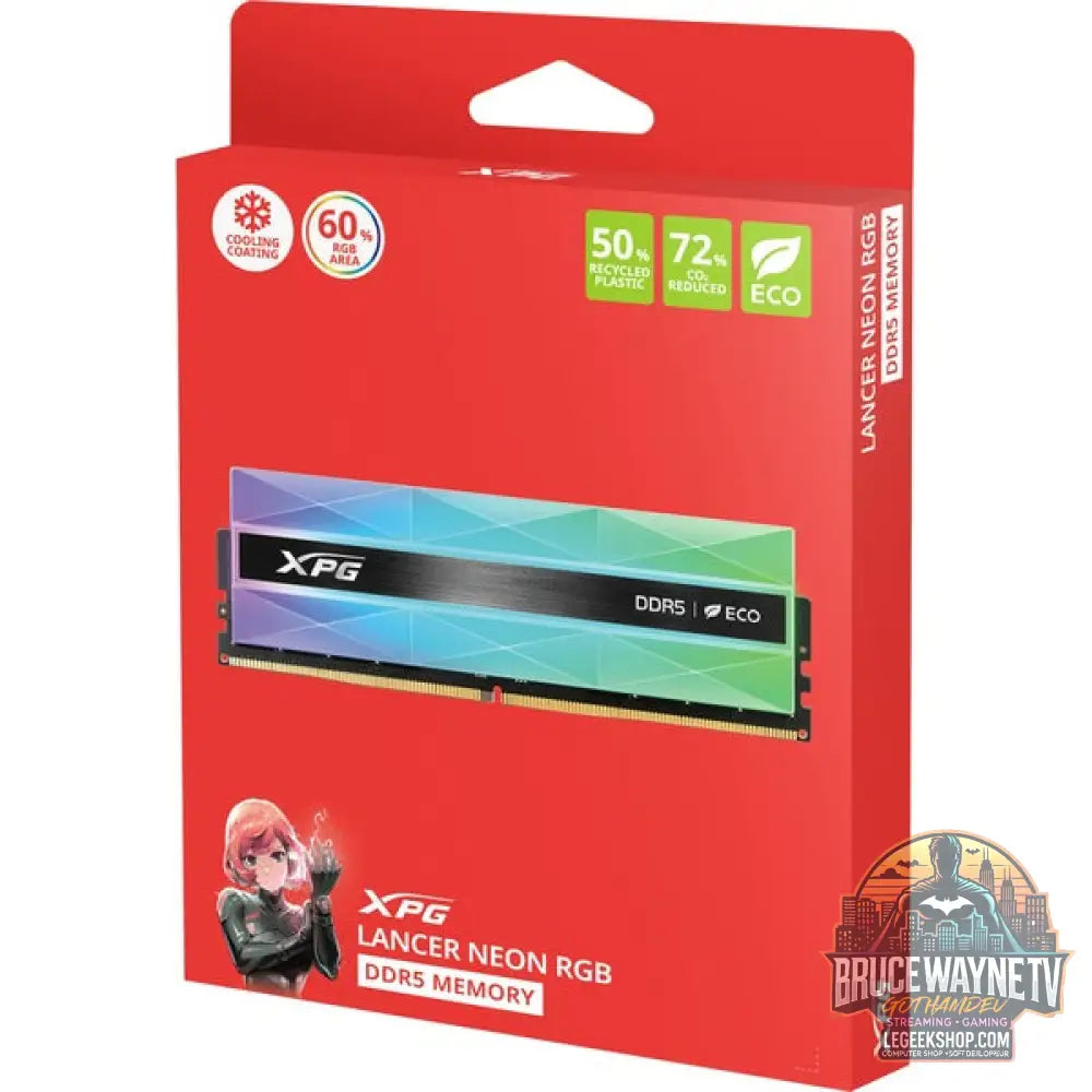 ADATA DIMM 32 GB DDR5-6400 (2x 16 GB) Dual-Kit, Arbeitsspeicher - ADATA - vue 2
