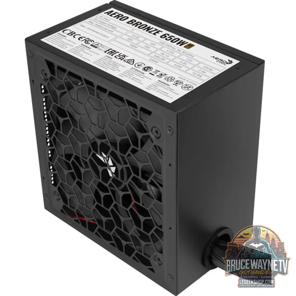 Aerocool AERO 650, alimentation PC - Aerocool - vue 4