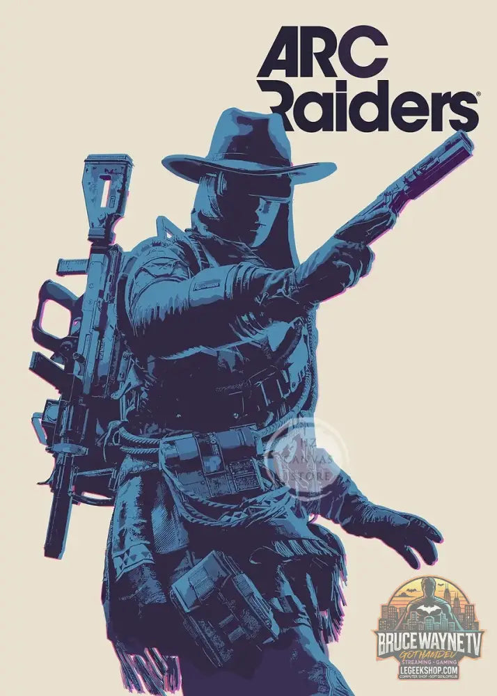 Affiche Arc Raiders Pixel Art Rétro Toile Imprimée Déco Gaming - wg290-3 / 50X70cm Sans Cadre - Affiche Toile