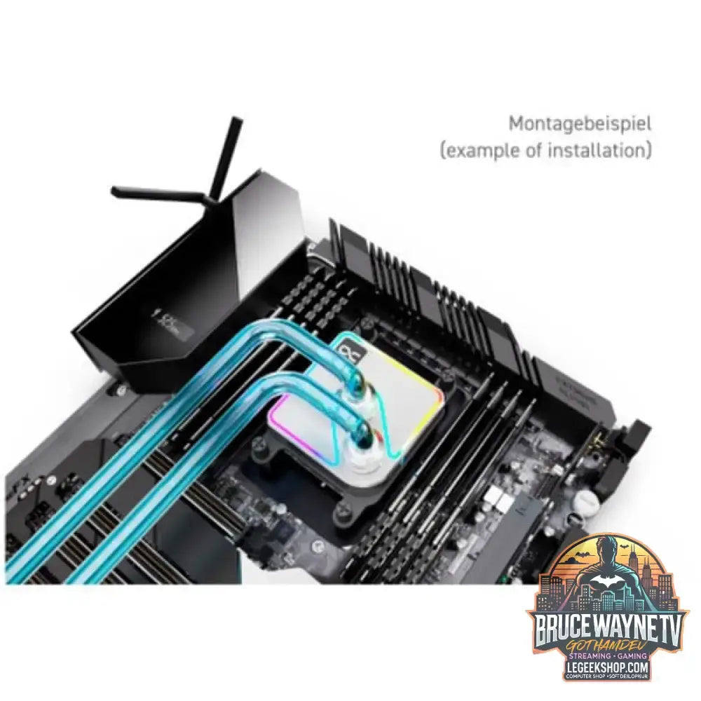 Alphacool Core 1 Aurora Silver, CPU-Kühler silber - Alphacool - vue 5