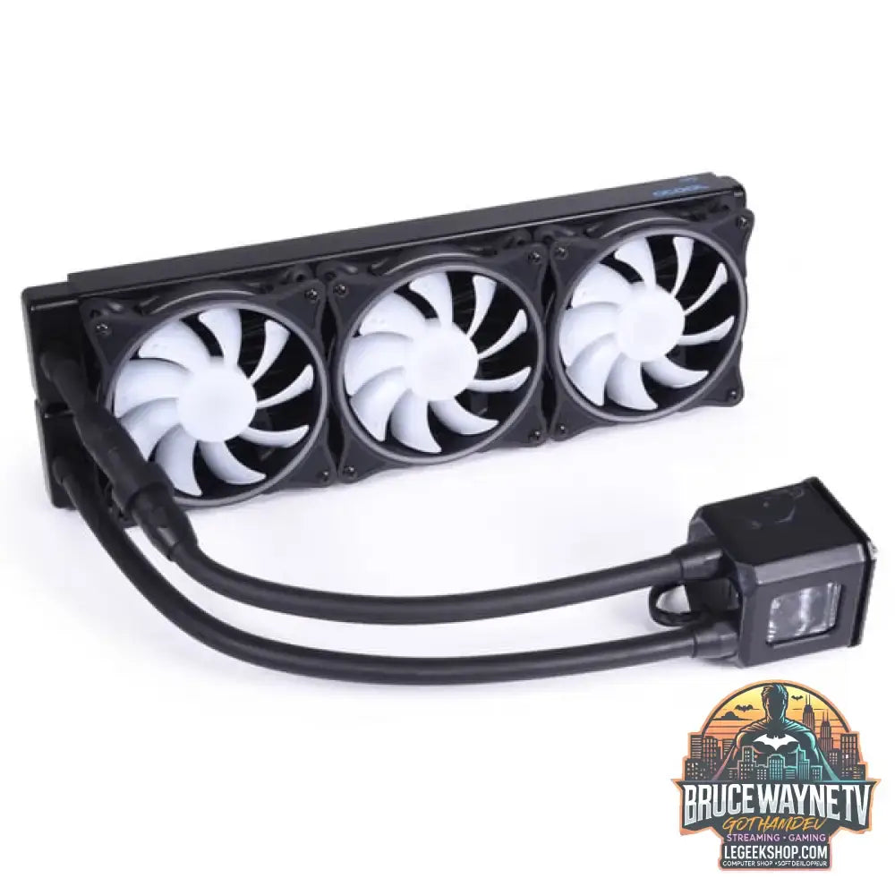 Alphacool Eisbaer Aurora HPE Edition 360 CPU AIO 360mm, Wasserkühlung schwarz - Alphacool - vue 9