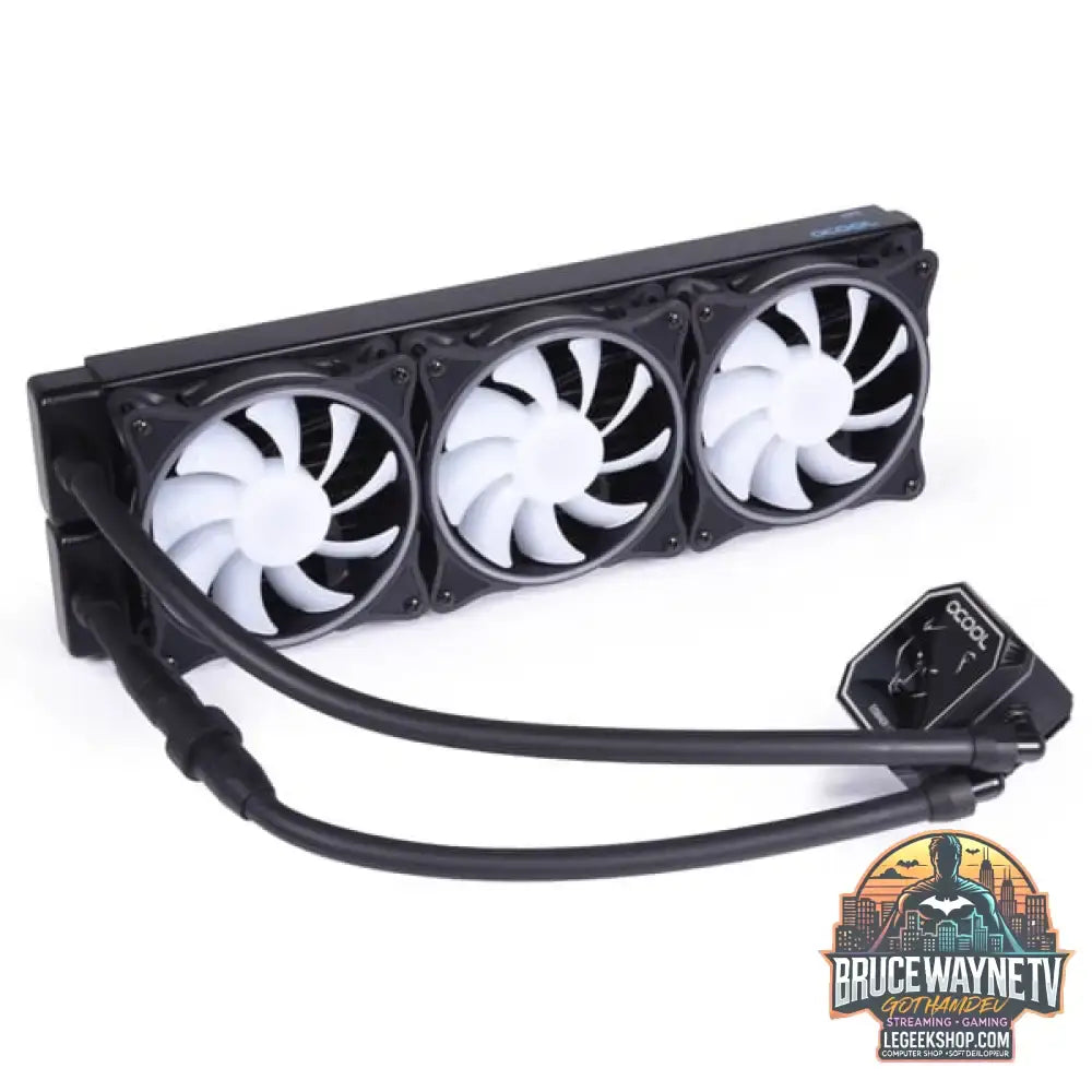 Alphacool Eisbaer LT360 Aurora HPE CPU AIO 360mm, Wasserkühlung schwarz - Alphacool - vue 2