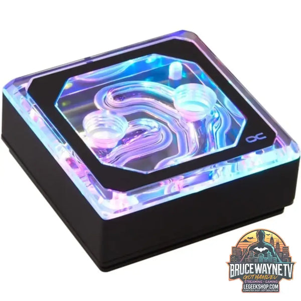 Alphacool Eisblock XPX Aurora Edge Acryl Black, CPU-Kühler transparent/schwarz - Alphacool