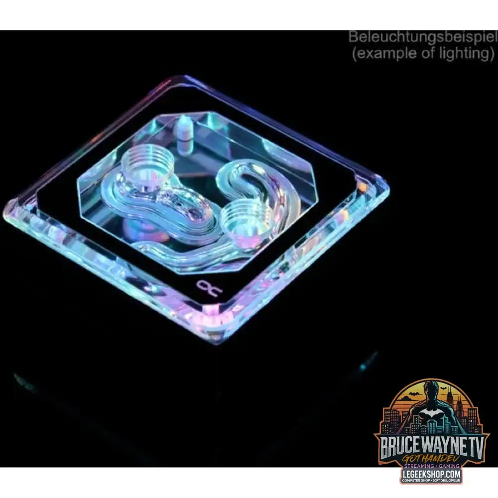Alphacool Eisblock XPX Aurora Edge Acryl Black, CPU-Kühler transparent/schwarz - Alphacool - vue 8