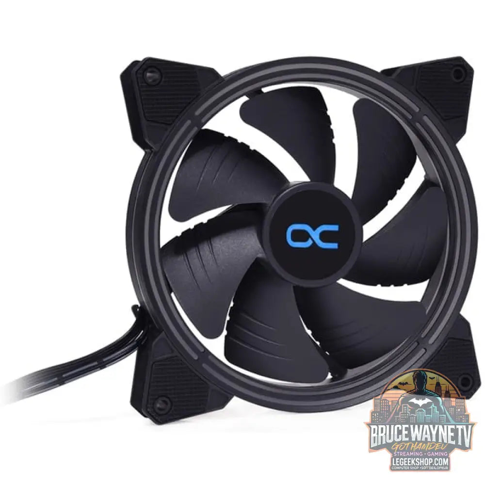 Alphacool Eiszyklon Aurora LUX PRO Digital RGB 140x140x25mm, Gehäuselüfter - Alphacool - vue 2