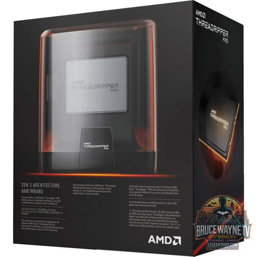 AMD Ryzen™ Threadripper™ PRO 5965WX, Prozessor (Boxed-Version) - AMD - vue 3