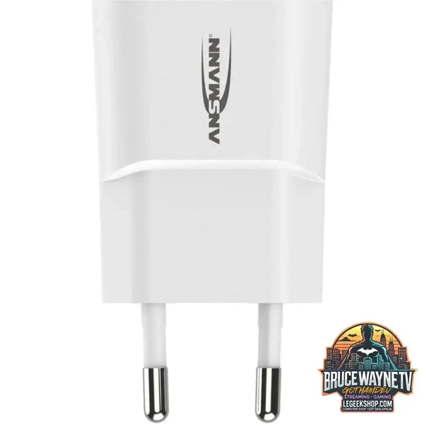 Ansmann Home Charger HC105, Ladegerät weiß, intelligente Ladesteuerung, Multisafe-Technologie - Ansmann