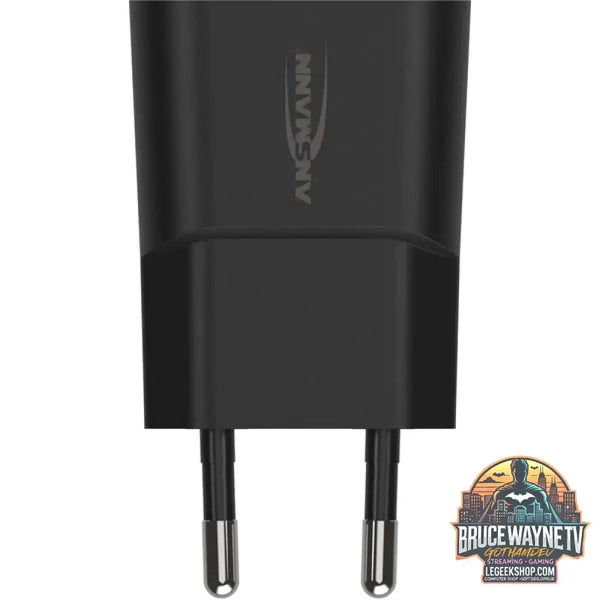 Ansmann Home Charger HC105, Ladegerät schwarz, intelligente Ladesteuerung, Multisafe-Technologie - Ansmann