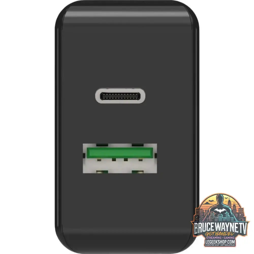 Ansmann Home Charger HC218PD, Ladegerät schwarz, Power Delivery & Quick Charge Technologie - Stromquelle: Steckdose - vue 4
