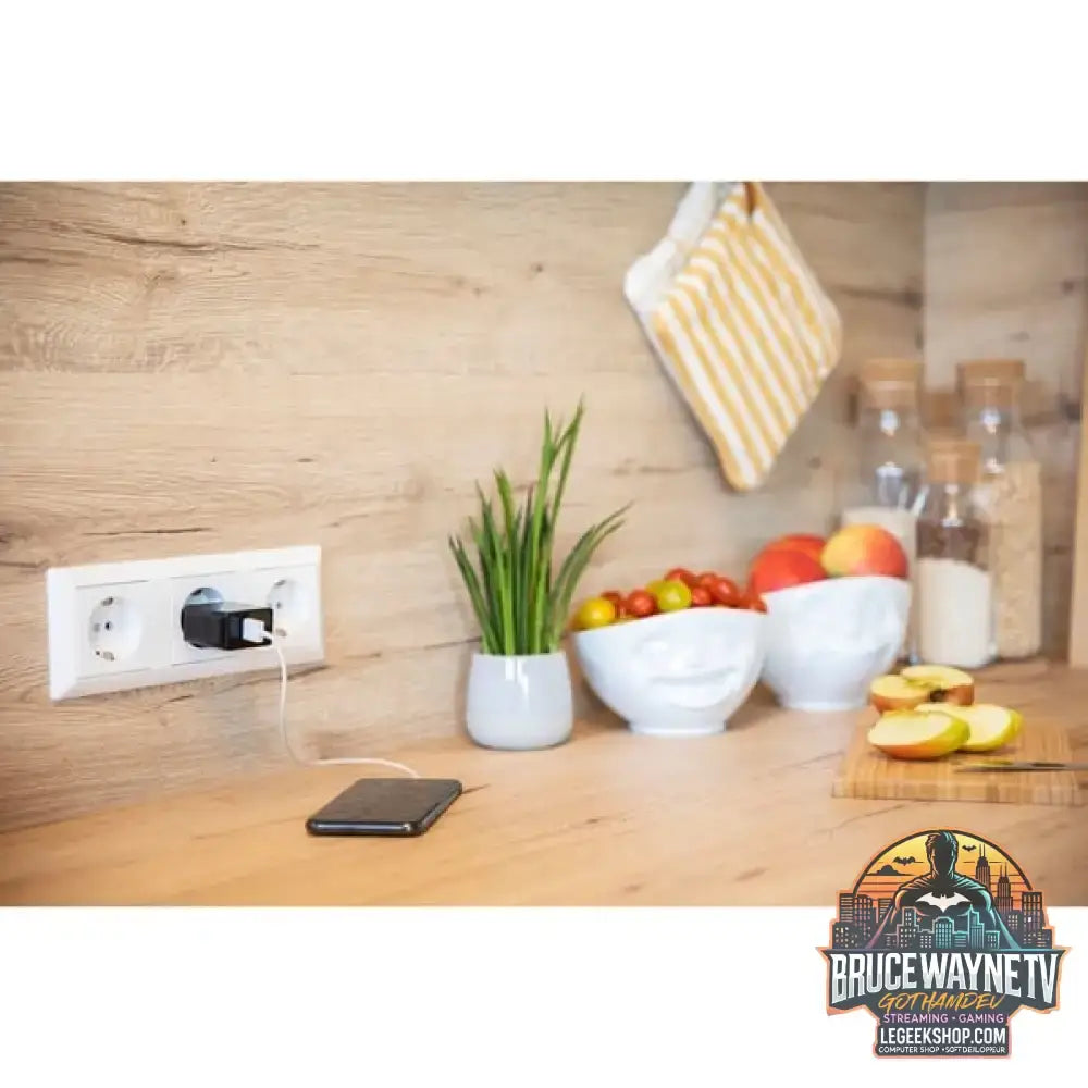 Ansmann Home Charger HC218PD, Ladegerät schwarz, Power Delivery & Quick Charge Technologie - Stromquelle: Steckdose - vue 9