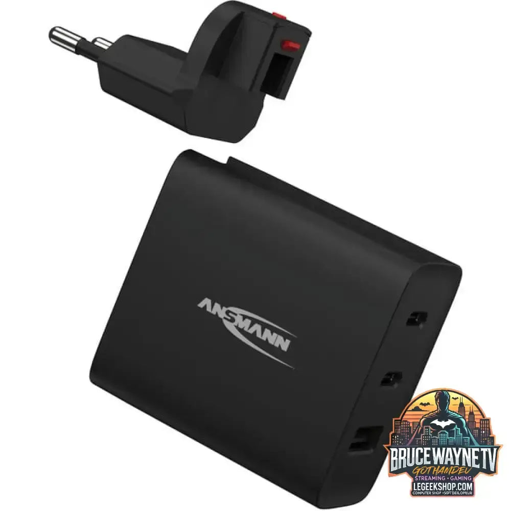 Ansmann Travel Charger TC315, Ladegerät schwarz - Ansmann - vue 2