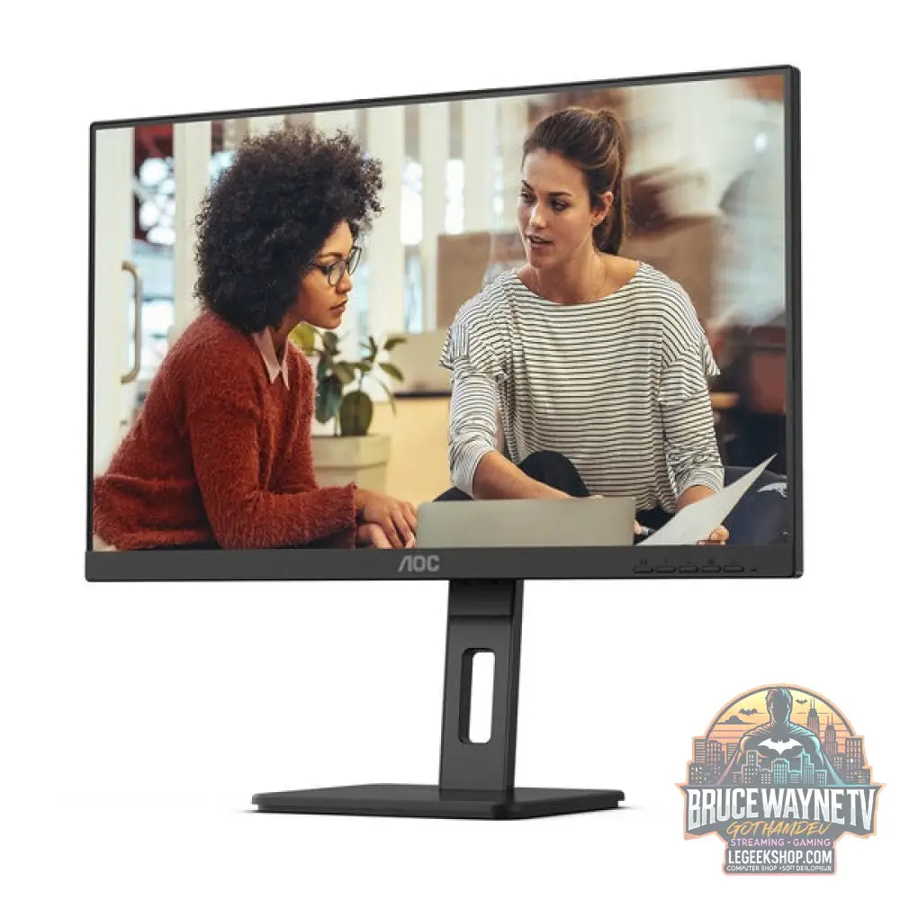AOC 24E3QAF 23,8" Full HD IPS 75 Hz - AOC - vue 3