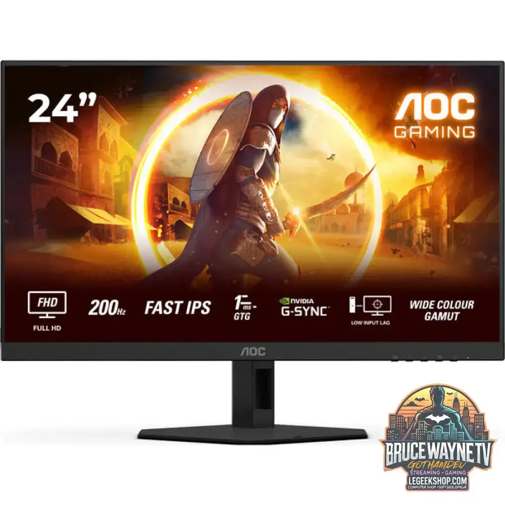 AOC 24G4HRE 23,8" Full HD IPS 200 Hz - AOC - vue 8