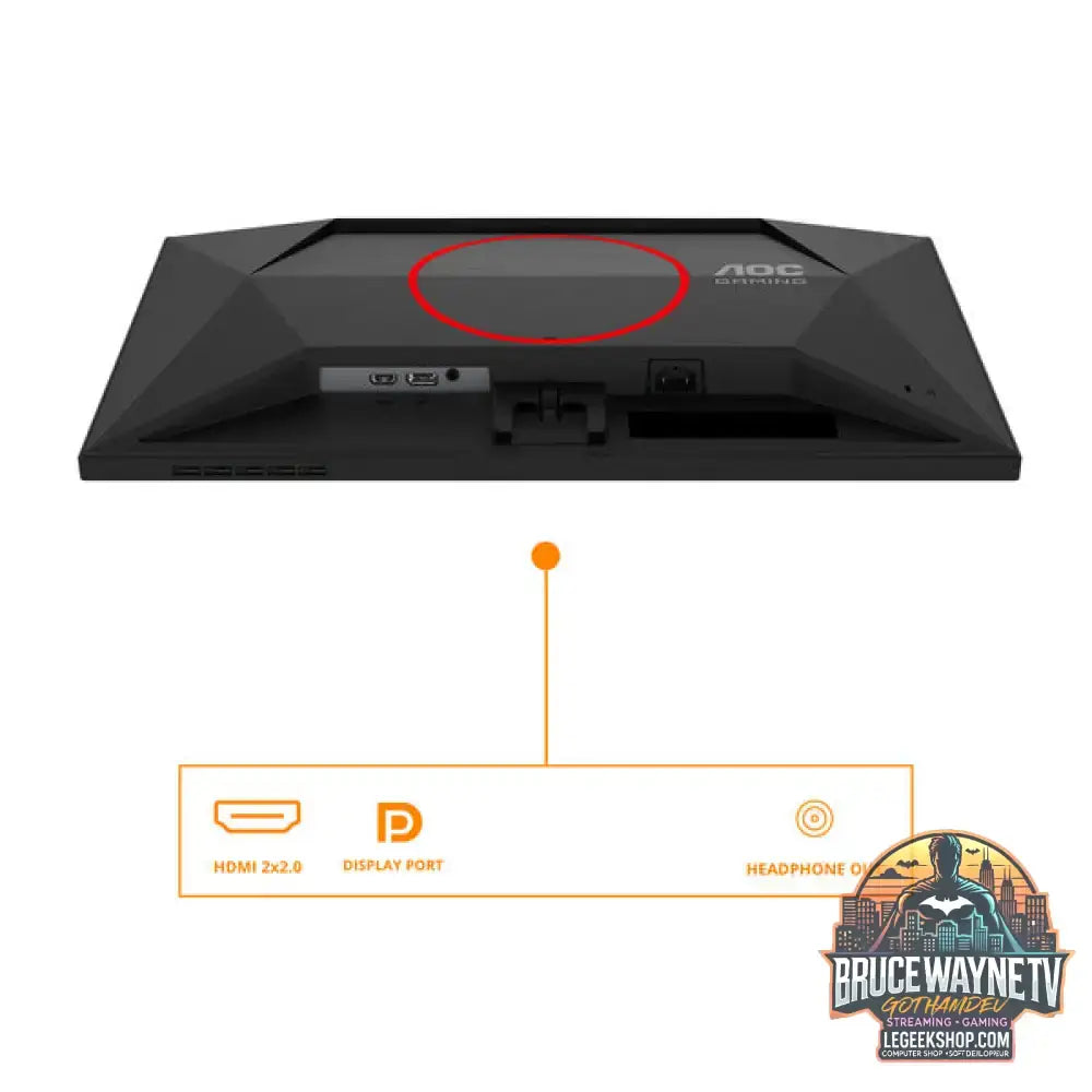 AOC 24G4HRE 23,8" Full HD IPS 200 Hz - AOC - vue 23