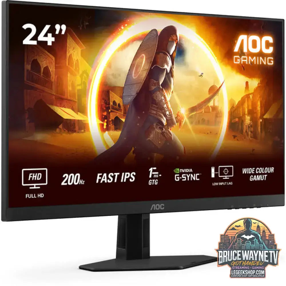 AOC 24G4HRE 23,8" Full HD IPS 200 Hz - AOC - vue 9