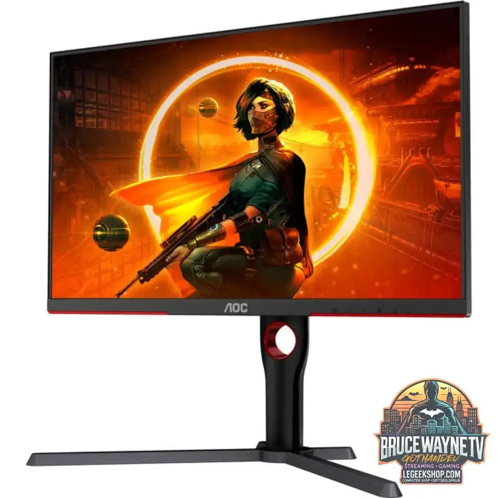 AOC AGON Q27G3XMN/BK 27" QHD/WQHD VA 180 Hz - AOC - vue 3