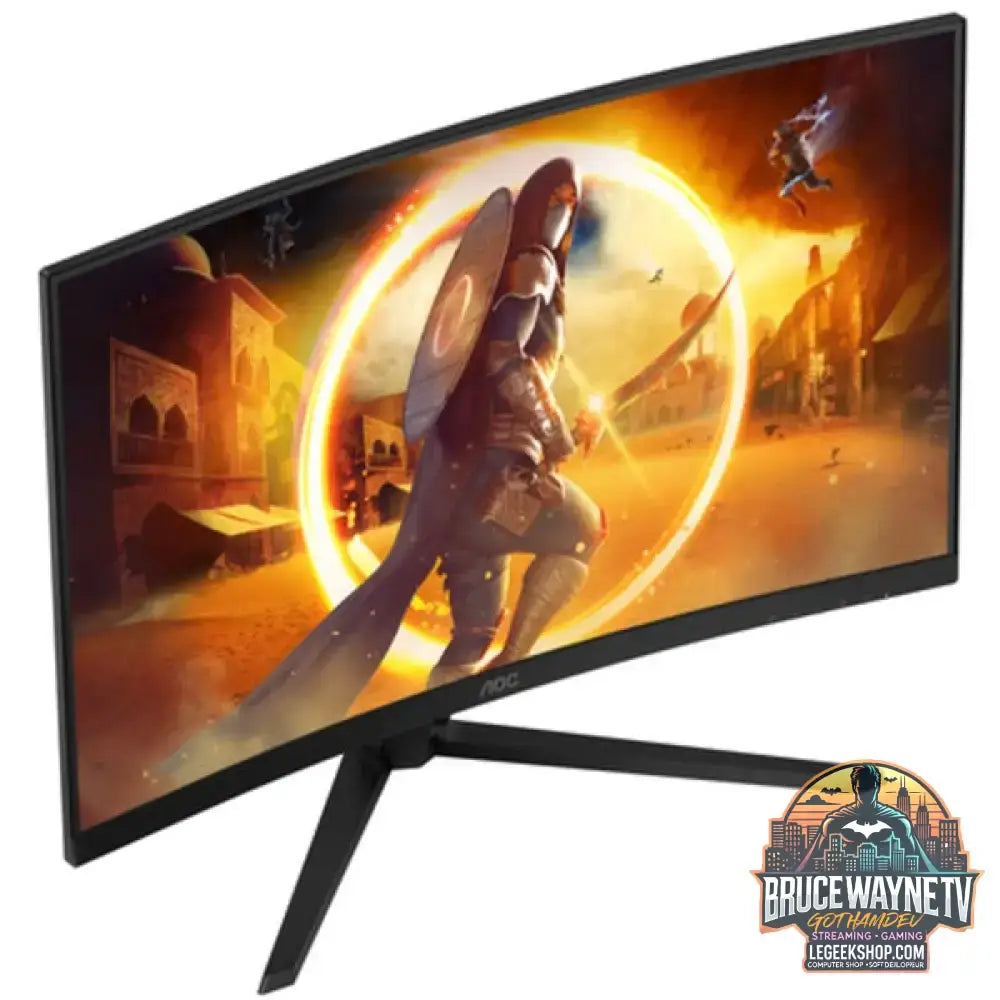 AOC CQ32G4VE 32" QHD/WQHD VA 180 Hz - AOC - vue 3