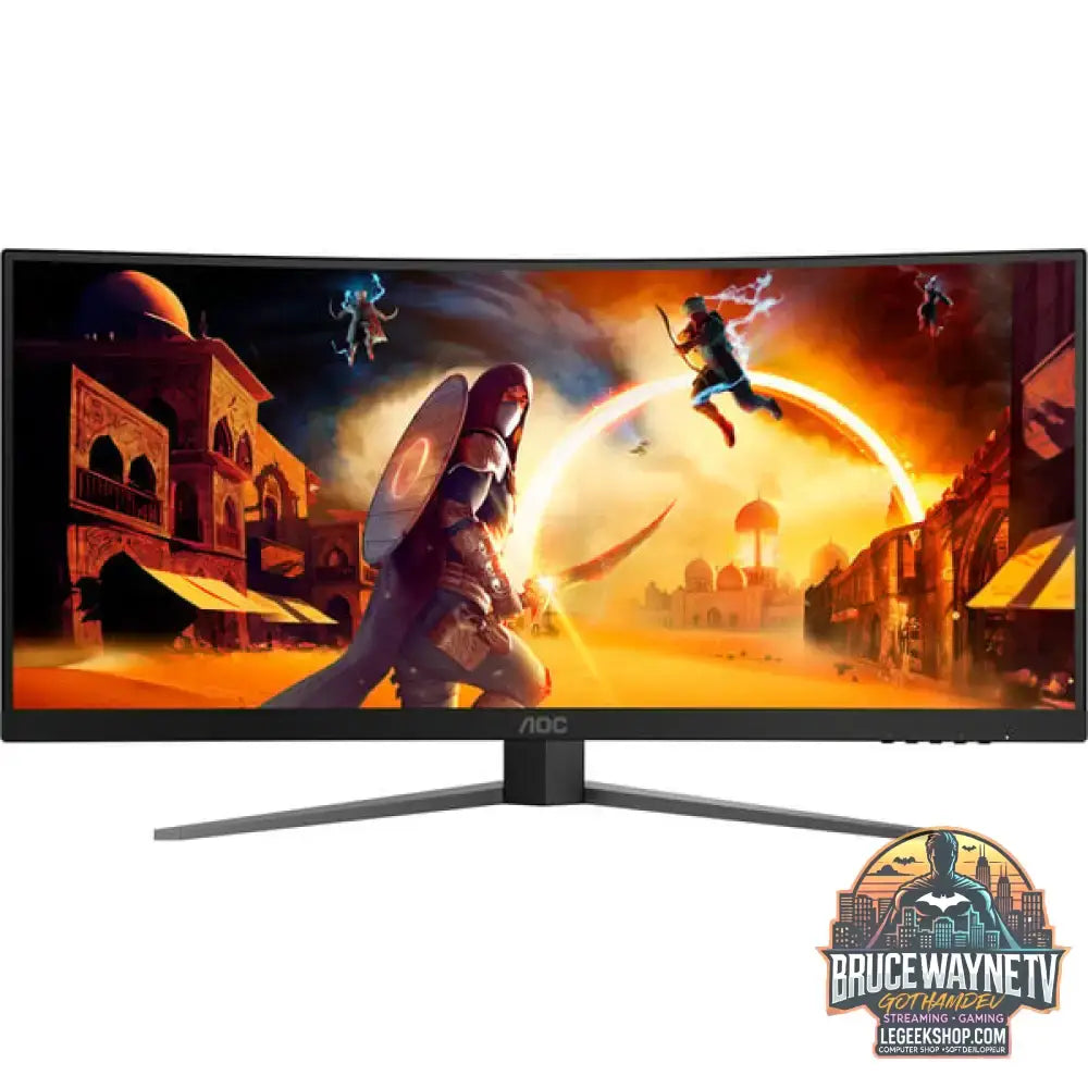 AOC CU34G4Z 34" QHD/WQHD VA 240 Hz - AOC - vue 3