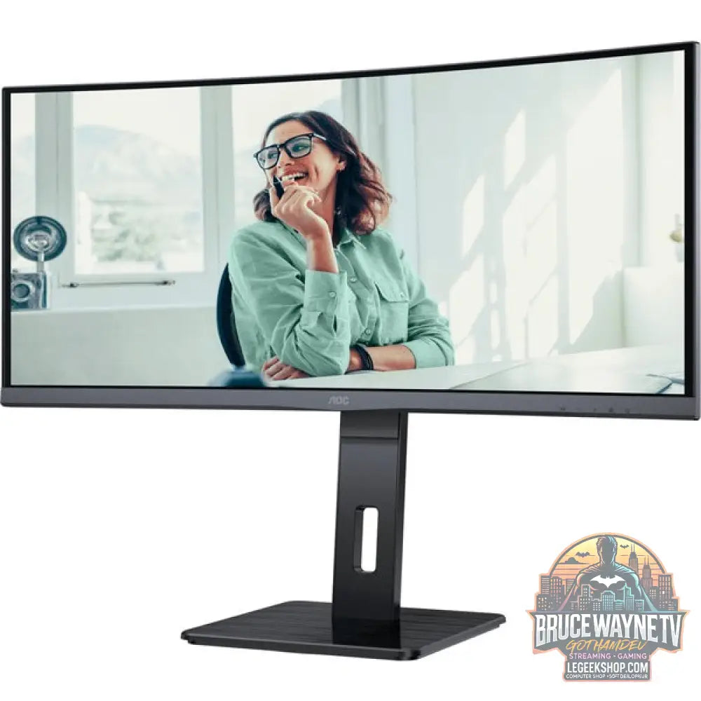 AOC CU34P3CV 34" QHD/WQHD VA 100 Hz - AOC - vue 3