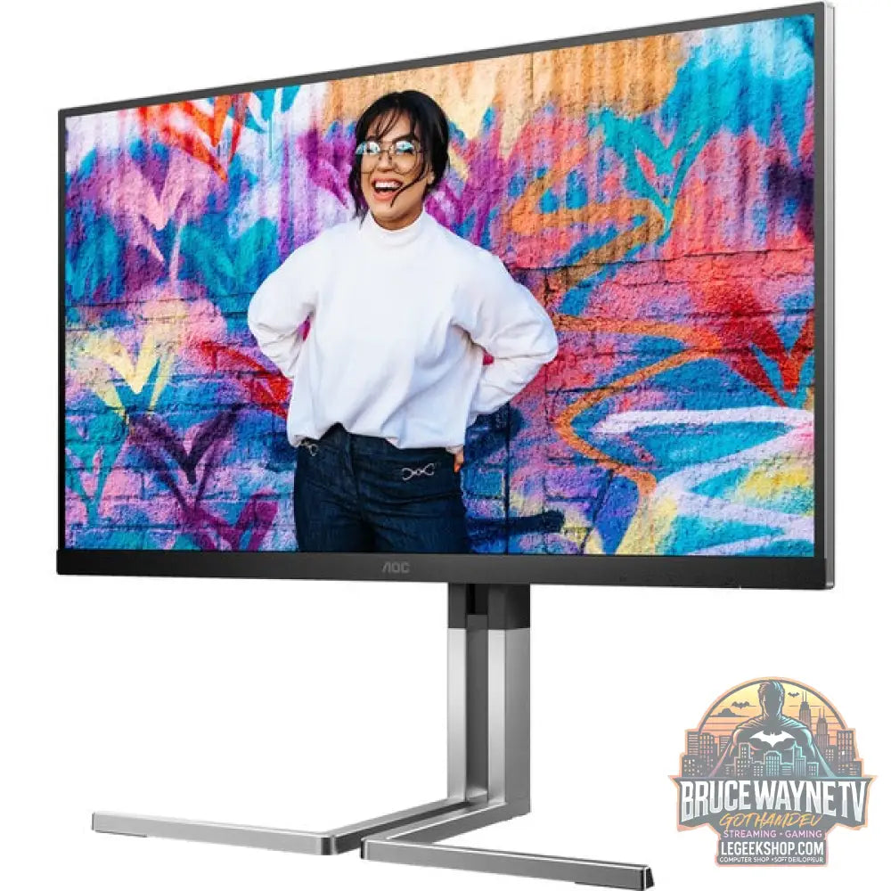 AOC Q27U3CV 27" QHD/WQHD IPS 75 Hz - AOC - vue 6