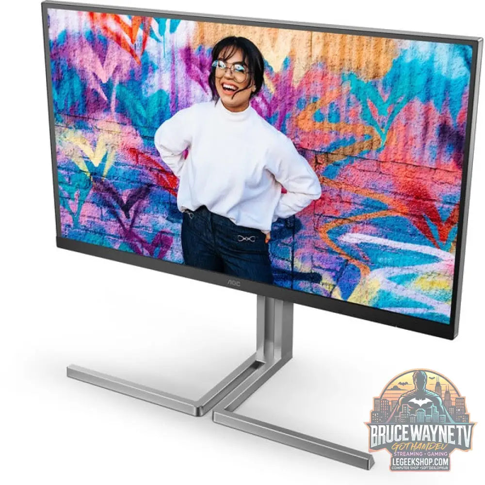AOC U32U3CV 31,5" 3840 × 2160 px IPS 60 Hz - AOC - vue 5