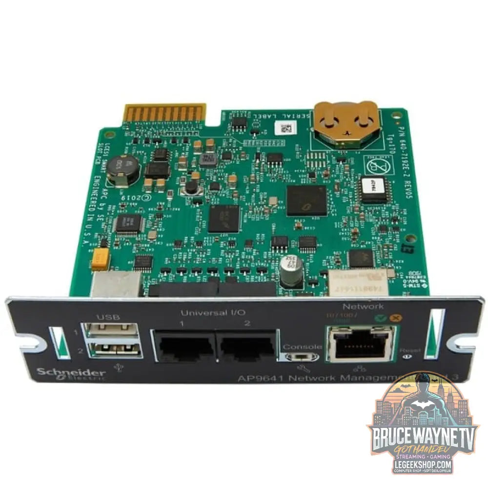 APC UPS Network Management Card AP9641, adaptateur réseau - APC - vue 2