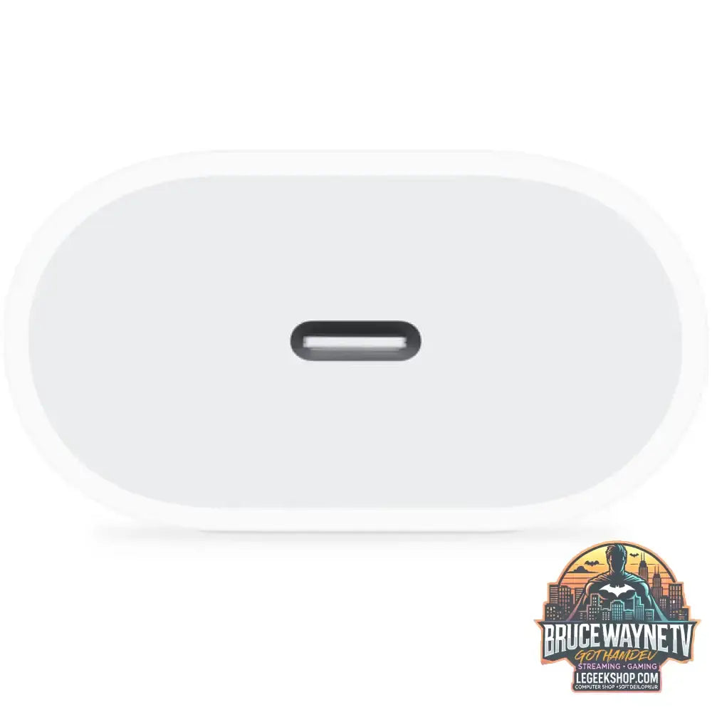 Apple USB-C Power Adapter H304980-001A1, 20W, Ladegerät weiß, 1x USB-C, ohne Kabel - Apple - vue 3