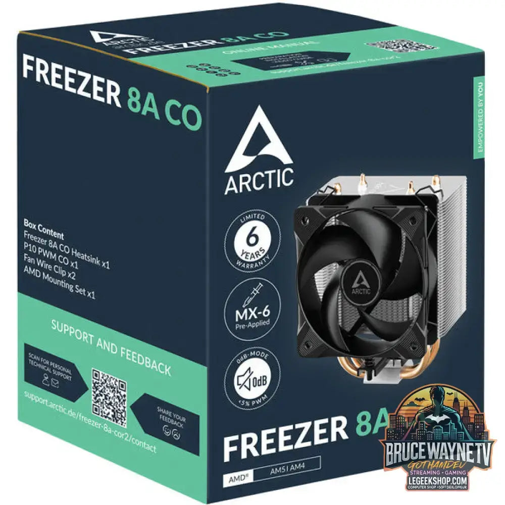 ARCTIC Freezer 8A CO, CPU-Kühler 100 mm - ARCTIC - vue 6
