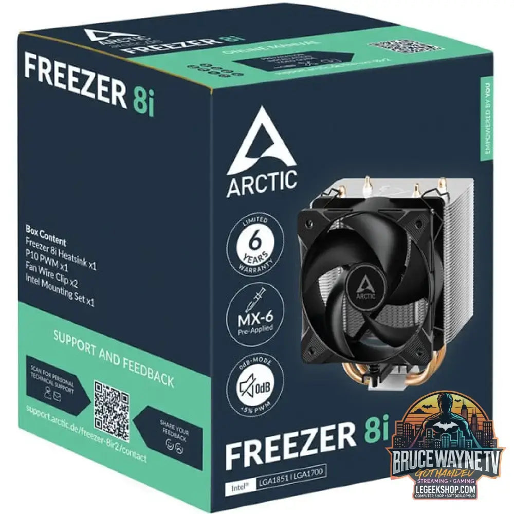 ARCTIC Freezer 8i, CPU-Kühler 100 mm - ARCTIC - vue 6
