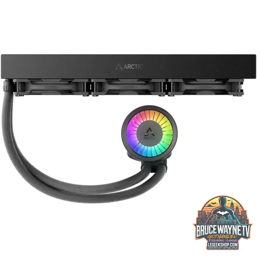 ARCTIC Liquid Freezer III Pro 360 A-RGB, Wasserkühlung schwarz - ARCTIC - vue 3