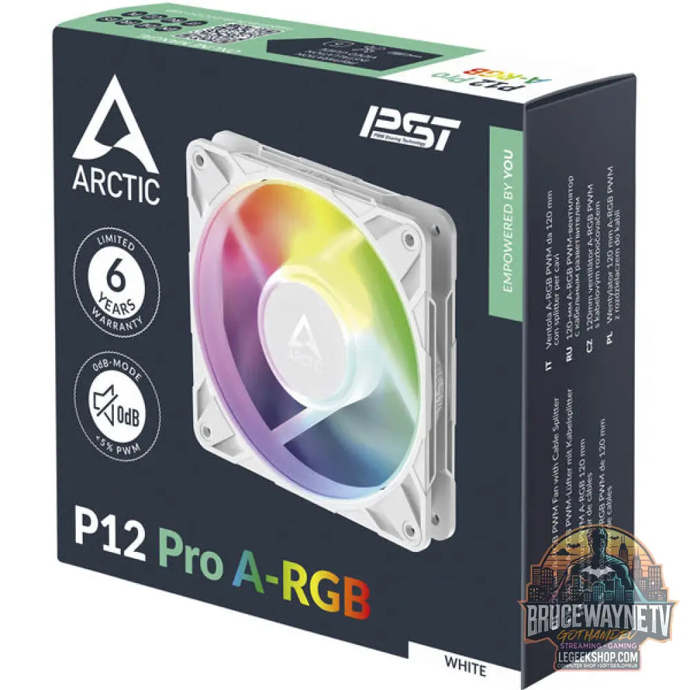 ARCTIC P12 Pro A-RGB, Gehäuselüfter - ARCTIC - vue 8