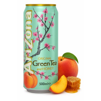 Arizona Green Tea & Honey 500 ml x 12