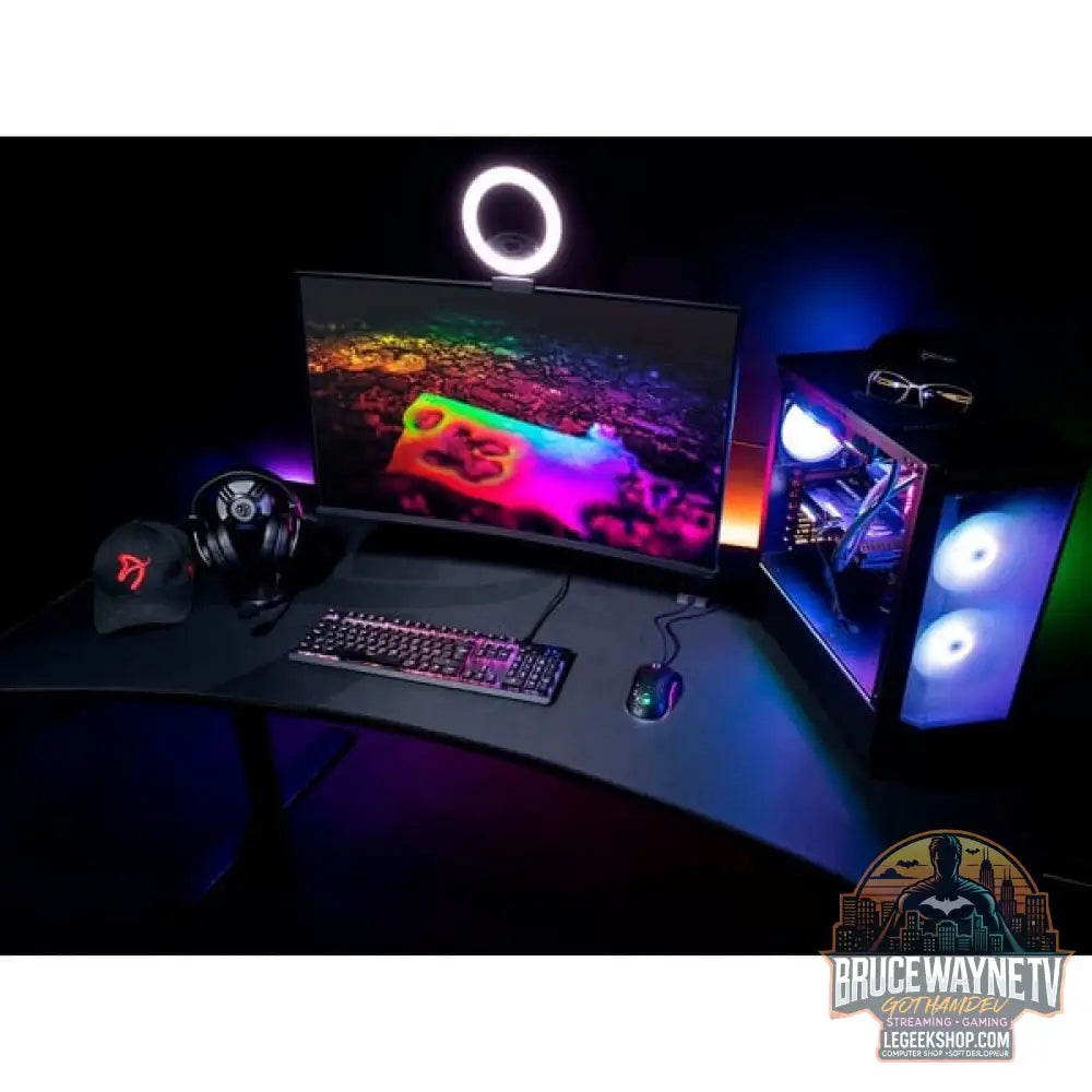 Arozzi Arena Gaming-Tisch, Pure Black - Arozzi - vue 12