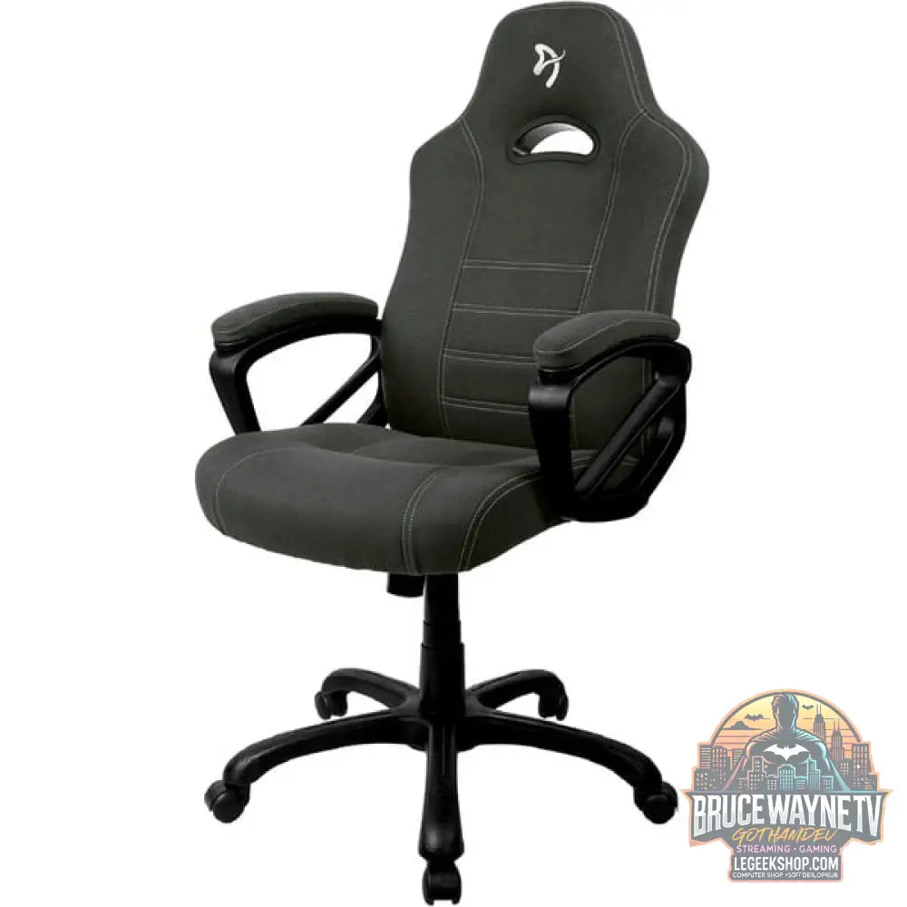 Arozzi Enzo Woven chaise gaming, tissu Black/Grey - Arozzi - vue 3