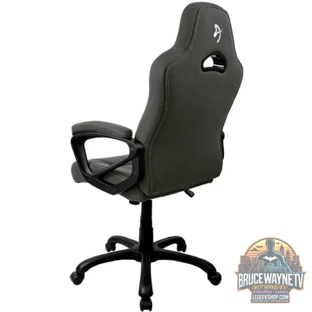 Arozzi Enzo Woven chaise gaming, tissu Black/Grey - Arozzi - vue 6