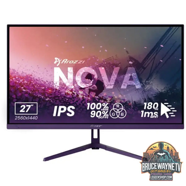 Arozzi Nova 27T2K180 27" QHD/WQHD IPS 180 Hz - Arozzi