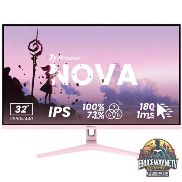 Arozzi Nova 32T2K180 31,5" QHD/WQHD IPS 180 Hz - Arozzi