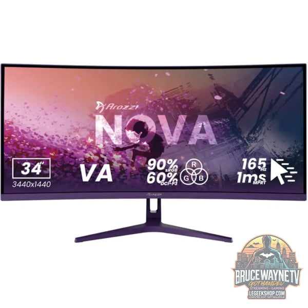 Arozzi Nova 34T2K165 34" QHD/WQHD VA 165 Hz - Arozzi