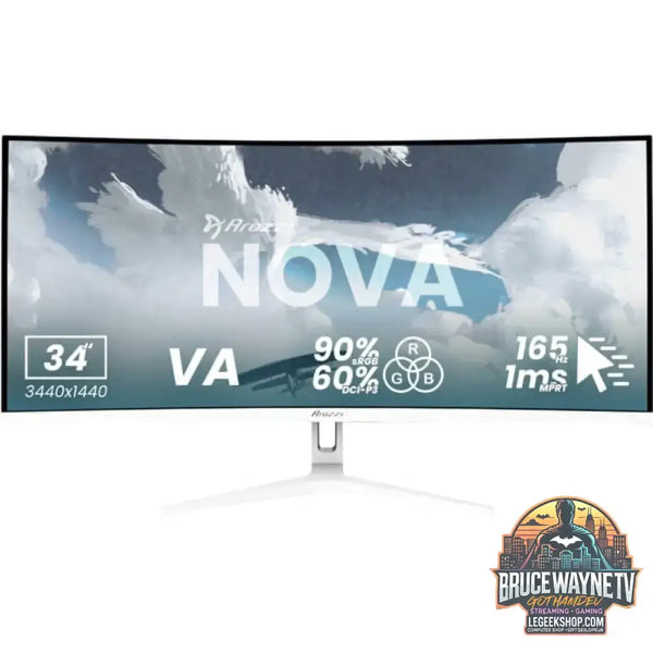 Arozzi Nova 34T2K165 34" QHD/WQHD VA 165 Hz - Arozzi