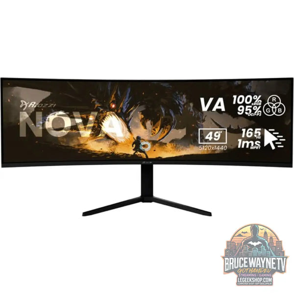 Arozzi Nova 49TUW165 49" QHD/WQHD VA 165 Hz - Arozzi