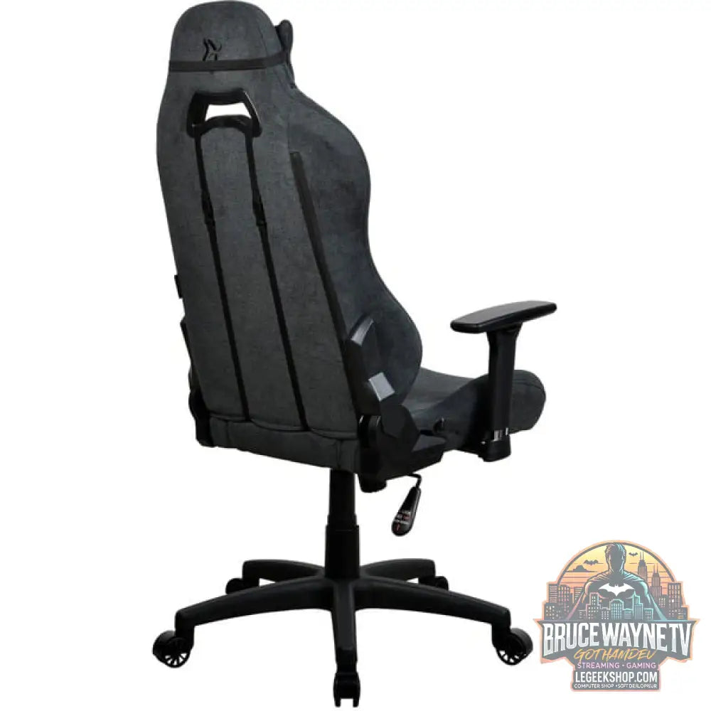 Arozzi Torretta chaise gaming, Soft tissu V2 Dark Grey - Arozzi - vue 5