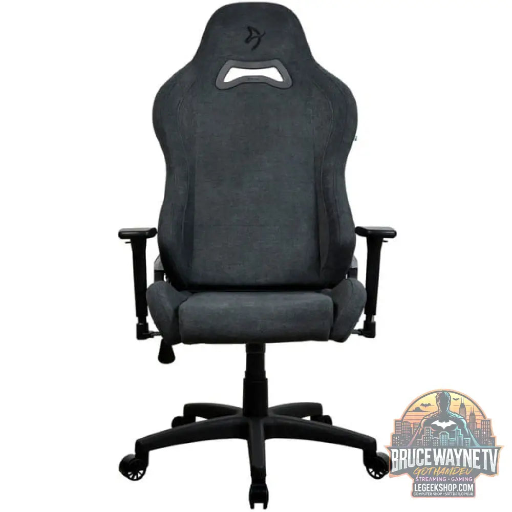 Arozzi Torretta chaise gaming, Soft tissu V2 Dark Grey - Arozzi - vue 3