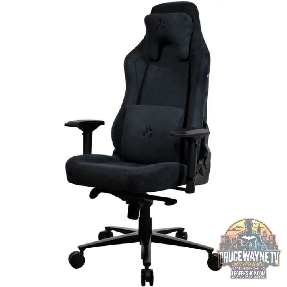 Arozzi Vernazza chaise gaming, SuperSoft Pure Black - Arozzi - vue 4