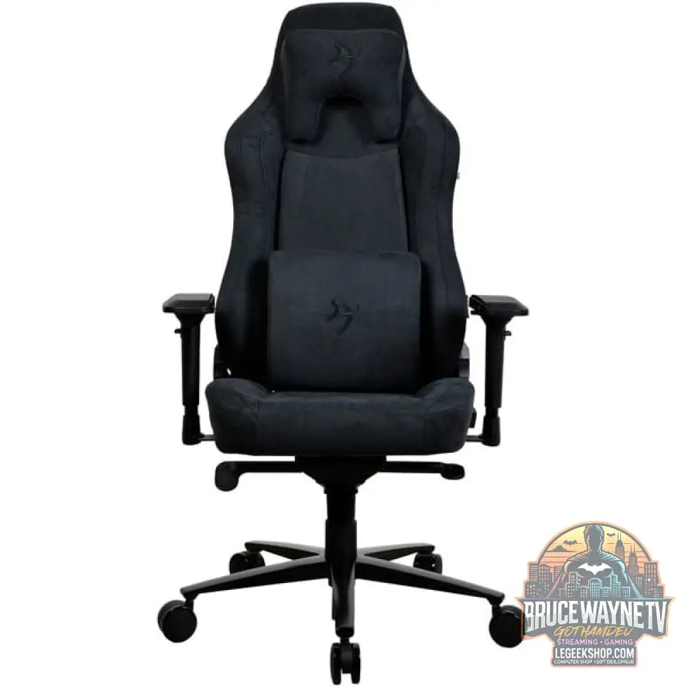 Arozzi Vernazza chaise gaming, SuperSoft Pure Black - Arozzi - vue 2
