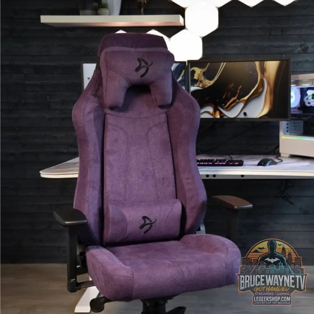 Arozzi Vernazza SoftFabric, chaise gaming - Arozzi - vue 4